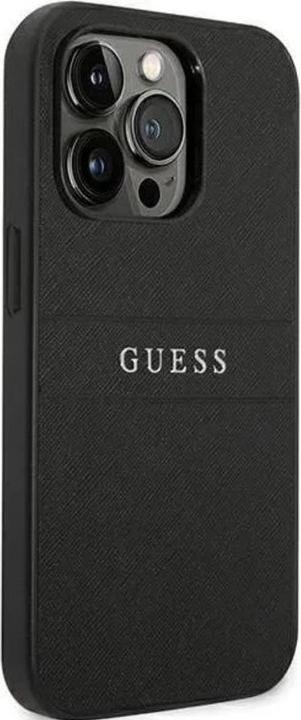 Immagine prodotto Guess Custodia in pelle PU Saffiano per Apple iPhone 14 Pro - nero (Apple iPhone 14 Pro)