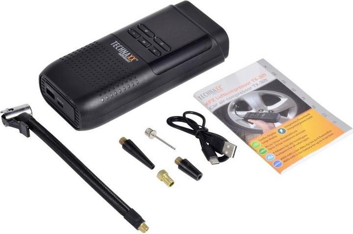 Actual product image Technaxx car air compressor TX-321 (10 bar)