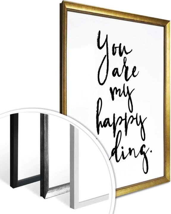 Actual product image Trenddeko You are my happy ending (60 x 80 cm)