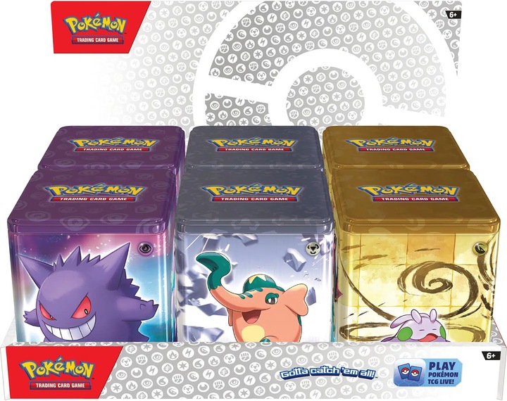 Actual product image Pokémon Pokemon Stacking Tin