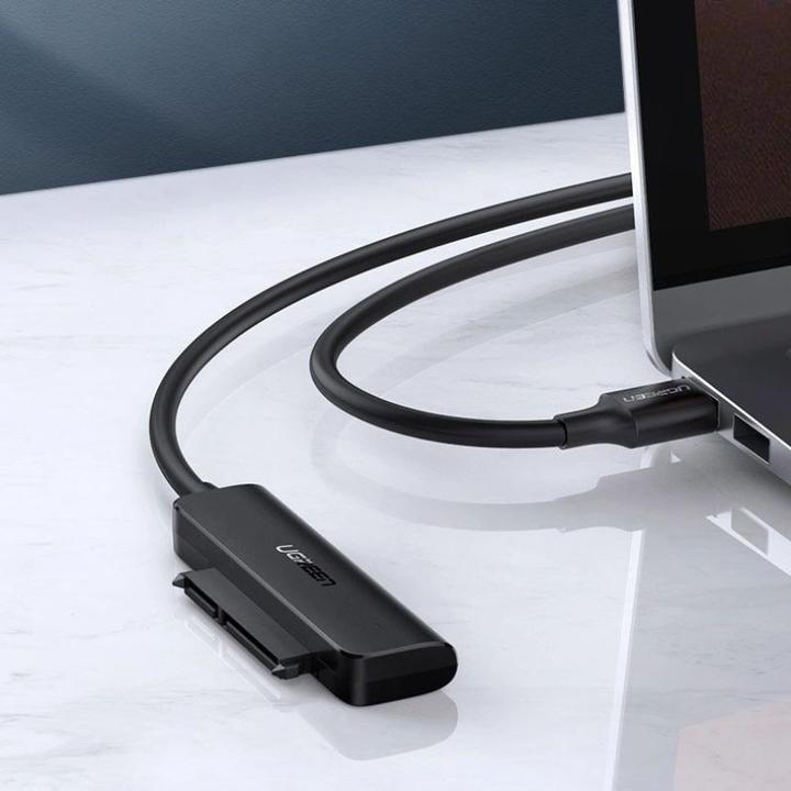 Image du produit Ugreen Adaptateur USB-C vers SATA 3.0 pour disque dur SATA 2.5" SSD