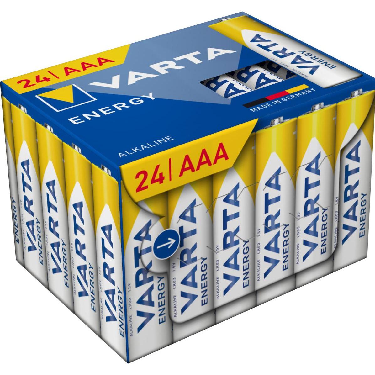 Varta VAR AAA Clear Value 24er (24 Stk., AAA, 1200 mAh), Batterien + Akkus