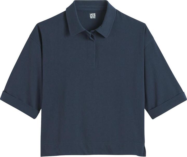 Actual product image La Redoute Collections T-Shirt mit Polokragen und kurzen Ärmeln (XL)