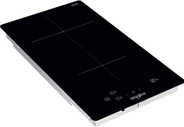 Actual product image Whirlpool WS Q0530 NE, Black, Integrated, 28 cm, zone induction hob, glass ceramic, 2 zone(s)
