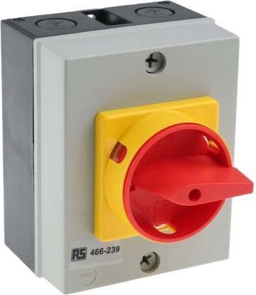 Produktbild RS PRO Lasttrennschalter plastik 40A 4-polig