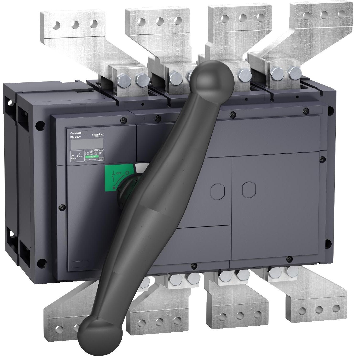 Schneider Electric, Systemstromversorgung, Lasttrennschalter ComPact INS2500 4P 31341