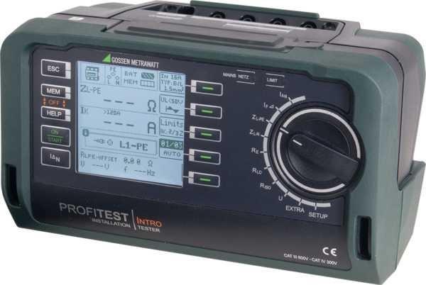 Actual product image Gossen Installation tester (CAT III, CAT IV)
