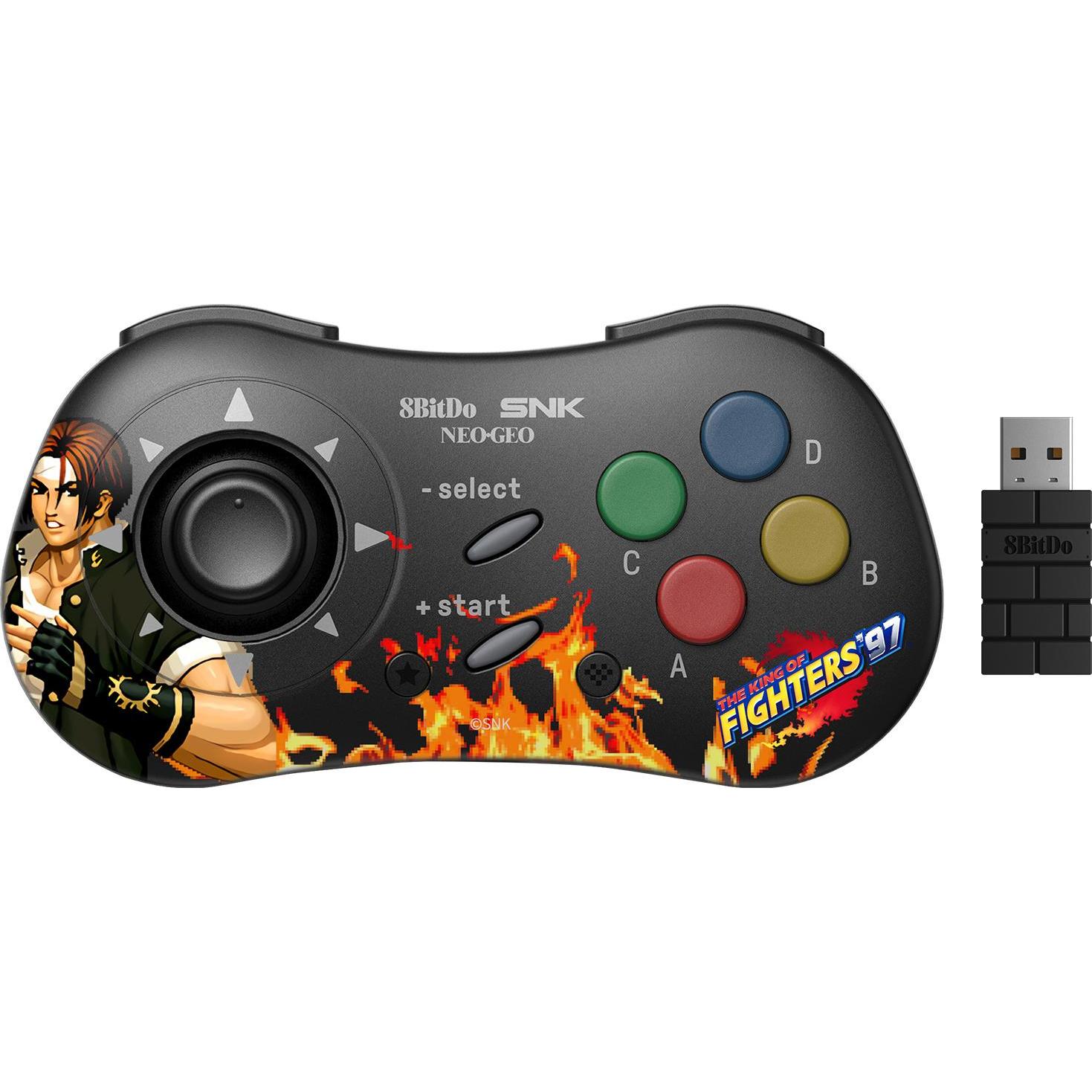 8bitdo NEOGEO Wireless Pad Kyo Kusanagi (Windows, Android), Gaming Controller