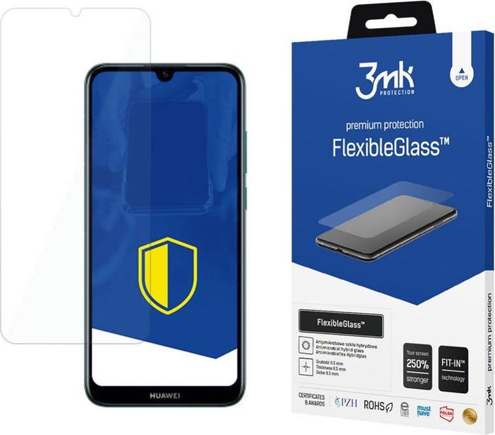 3MK FlexibleGlass Huawei Y6 2019 Szkło Hybrydowe (1 Stück, Huawei Y6 (2019))