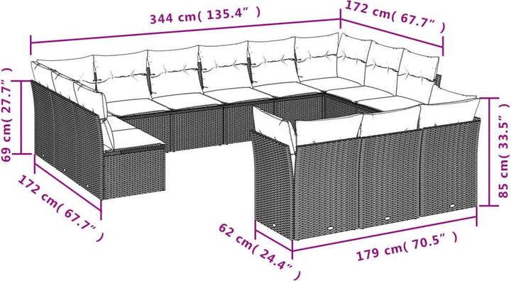 Produktbild vidaXL Mathis