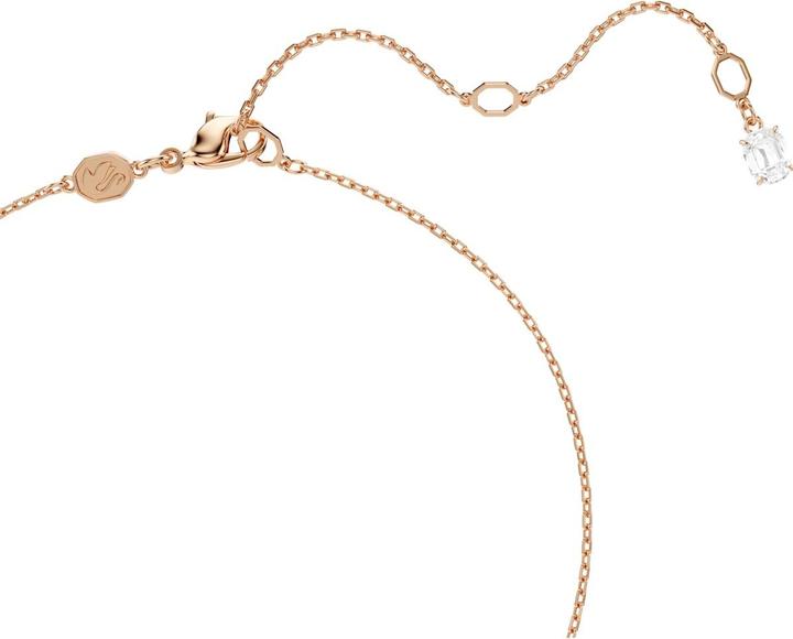 Produktbild Swarovski Swan Halskette Verschiedene Schliffe Schwan Rosa (Swarovski Metall)