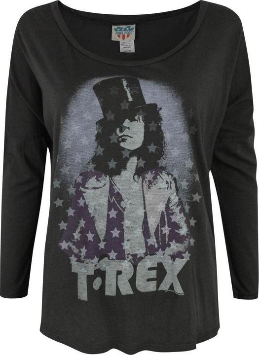 Actual product image Junk Food Womens/Ladies T-Rex Long-Sleeved Top (XS)