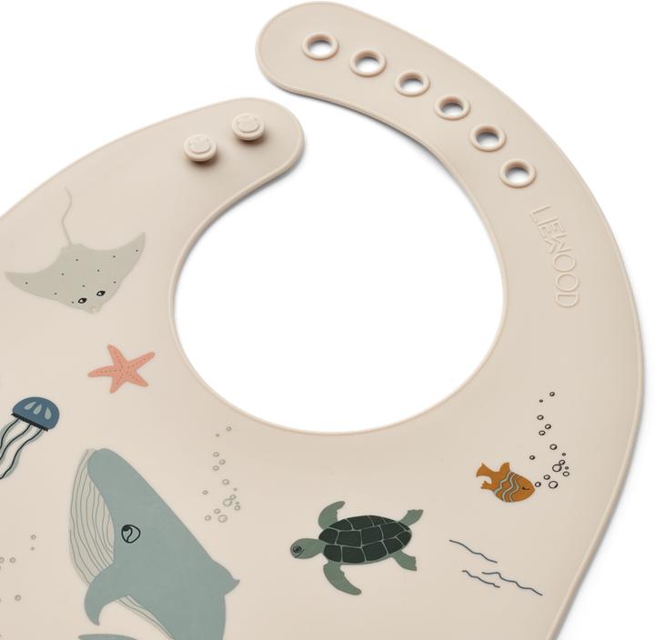 Image du produit Liewood Set Bib Tilda Sea Creature Sandy Mix 2pcs hi