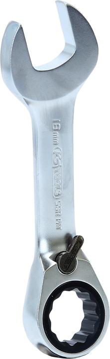 Actual product image KS Tools GEARplus ratchet ring open end wrench short (18 mm)