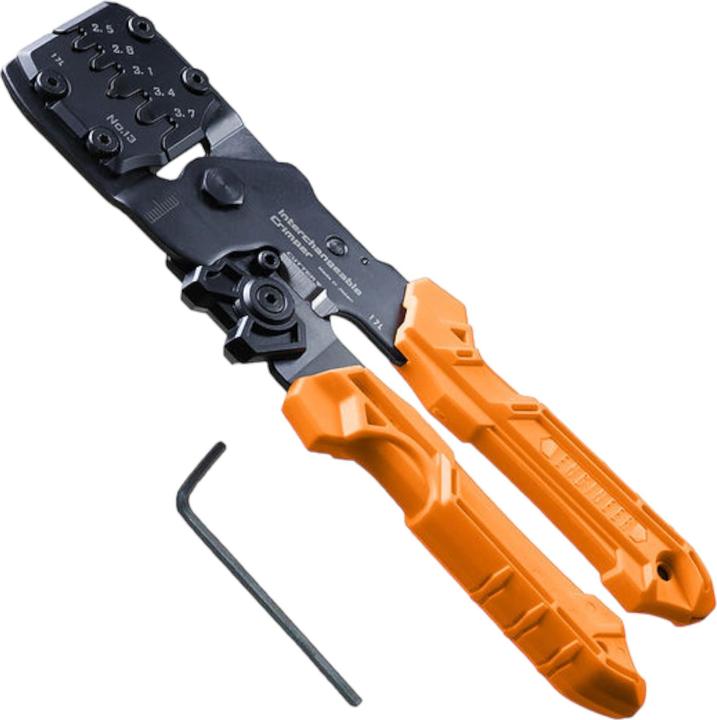Actual product image Engineer PAD-02 Crimping pliers set with interchangeable inserts (300 mm)