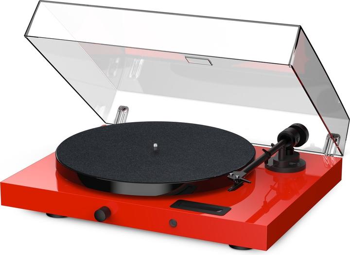Pro-Ject Jukebox E1 OM5e Platenspeler Ingebouwde Versterker 2x25w - Rood (Manuel)