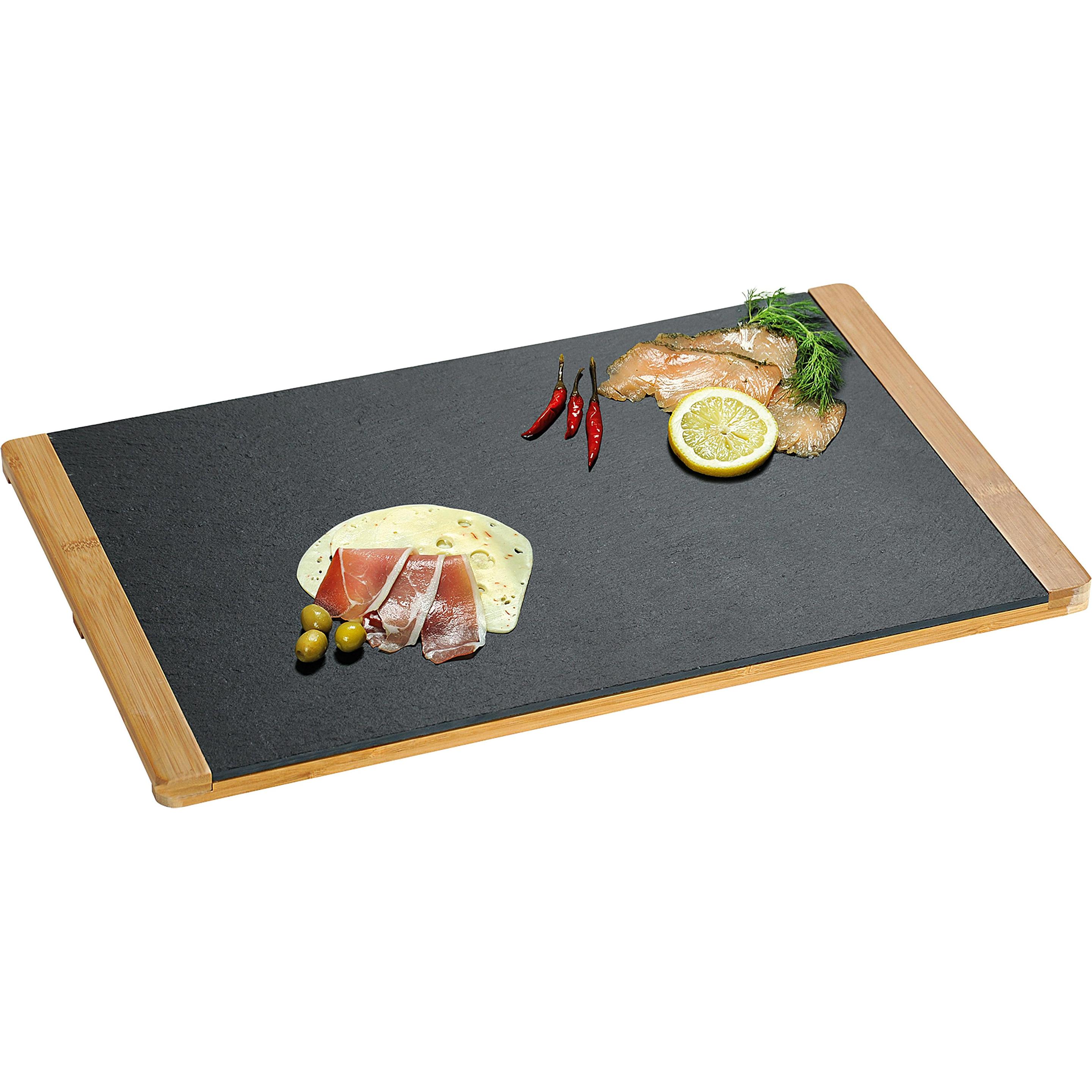 Kesper Buffet-Platte L, Schneidebrett, Schwarz