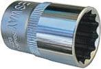 Actual product image Jonnesway NASADKA DWUNASTOKĄTNA 1/2" KRÓTKA 13mm (1/2")