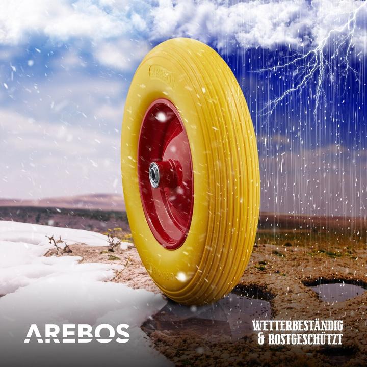 Actual product image Arebos Wheelbarrow wheel