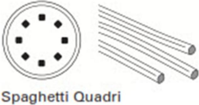 Actual product image Kenwood Spaghetti Quadri AT910006