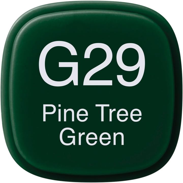 Actual product image Copic Graphic marker Classic type G - 29 (G29 - Pine Tree Green, 1 x)