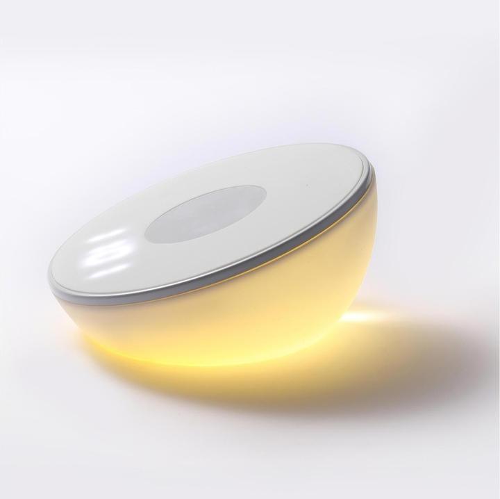 Immagine prodotto 4smarts Caricabatterie senza fili VoltBeam N8 15W con orologio LED lampada bianca