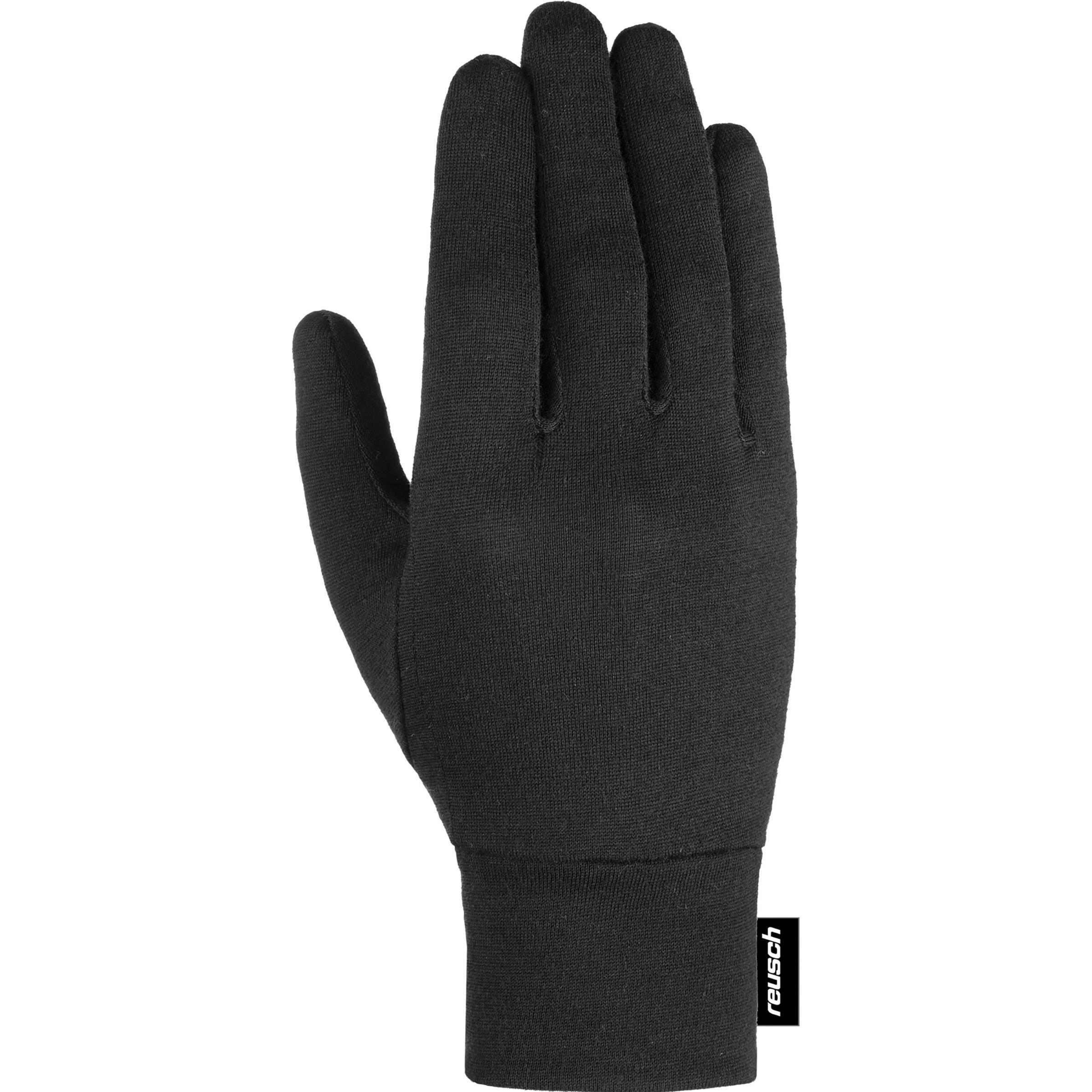 Thumbnail - Reusch, Herren, Handschuhe, Merino Wool Conductive, Schwarz, (XS)