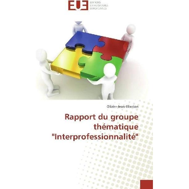 Rapport du groupe thématique 'Interprofessionnalité', Fachbücher von Olivier-Jean Glardon