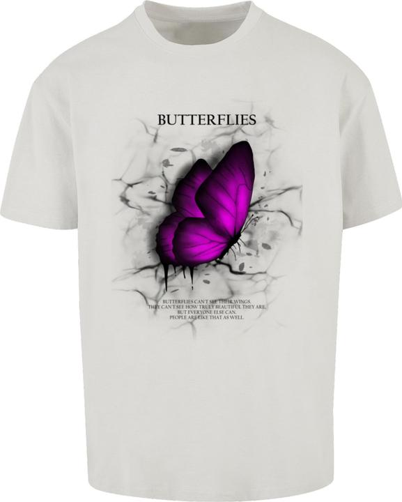 Produktbild Merchcode Butterflies Heavy Oversized Tee - 117179 (L)