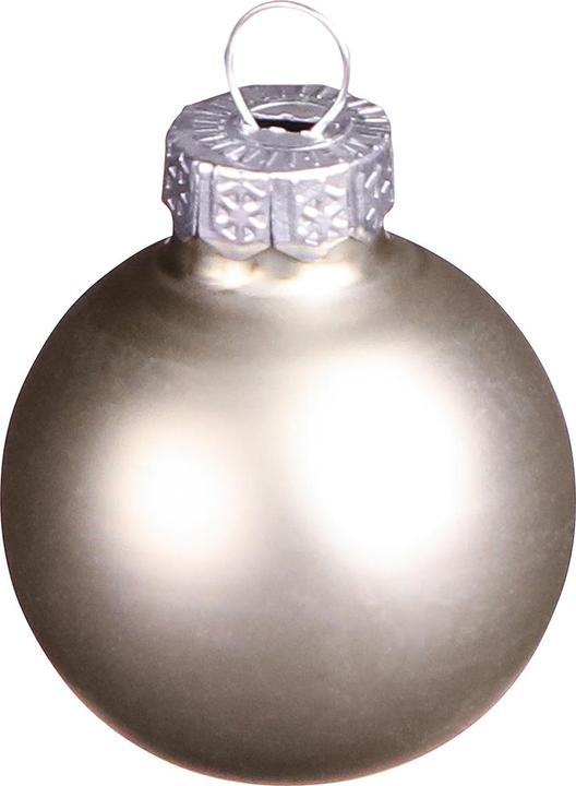 Produktbild Viana Mini Weihnachtskugeln Anthrazit 22St (22x)