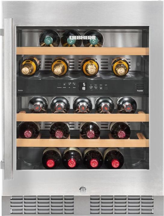 Produktbild Liebherr UWTes 1672 Vinidor Weinkühler mit Kompressor Integriert 34 Flasche(n)
