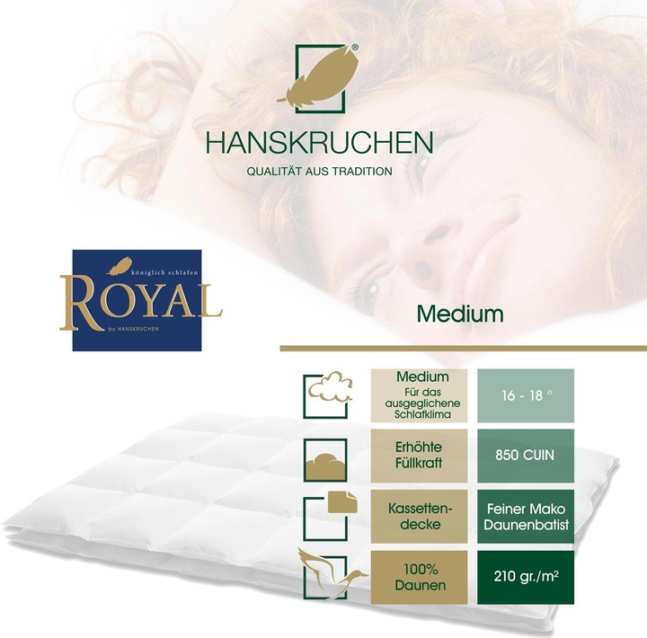 Produktbild Hanskruchen Royal (1370 g, 240 x 220 cm)