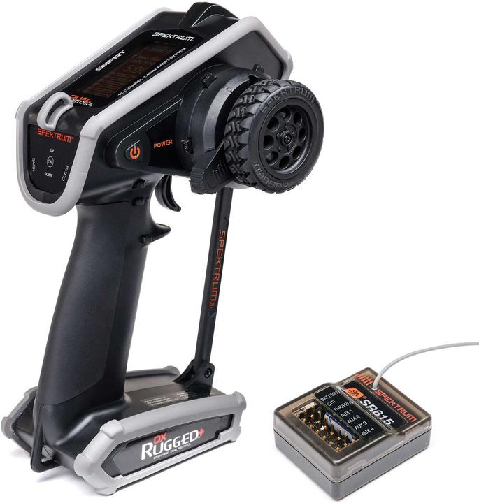 DX Rugged+ 12-Kanal DSMR+ Fernsteuerung mit SR615 Empfänger