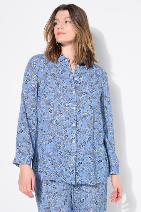 Produktbild Studio Untold Hemdbluse, Boxy Shape, Paisley-Print (42, 44)
