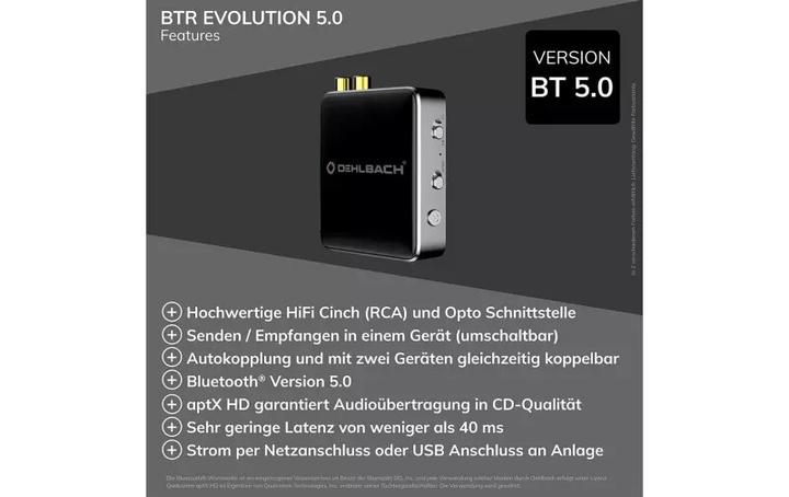 Produktbild Oehlbach BTR Evolution 5.0 (Sender & Empfänger)