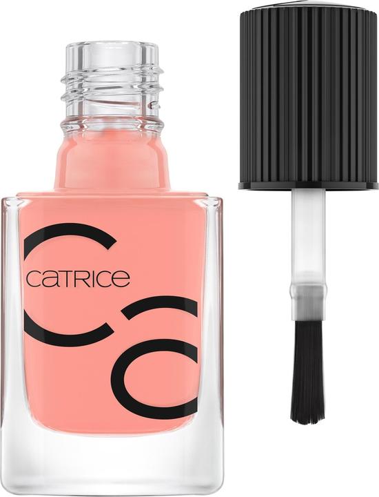 Actual product image Catrice ICONAILS Gel Lacquer (147 Glitter N' Rosé, Gel-Effect Nail Polish)