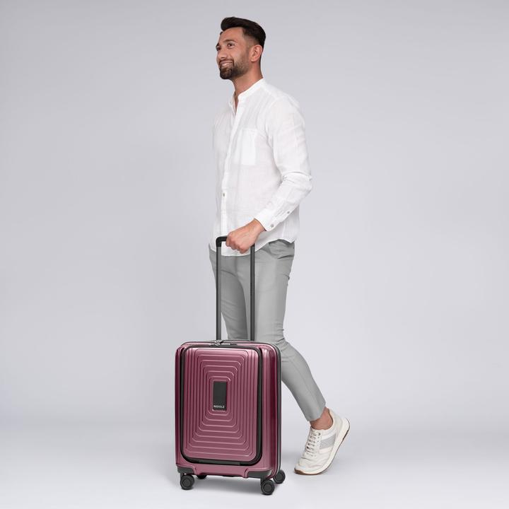 Immagine prodotto Redolz Essentials 14 trolley da cabina a 4 ruote 55 cm scomparto per laptop con piega di espansione (45 l, Bagaglio a mano (fino a 50 litri))