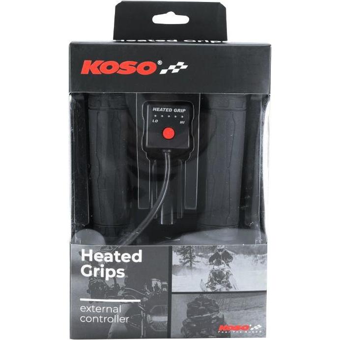 Koso, Motorrad Zubehör, Beheizte Griffe mit externem Schalter