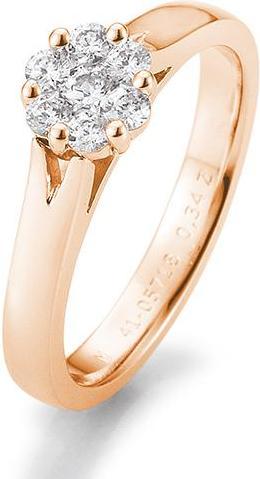 Immagine prodotto Breuning Anello di fidanzamento con fiore (49, 585/14 K Oro)