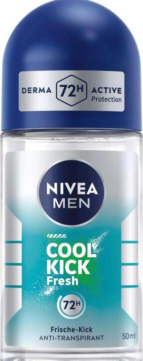 NIVEA MEN COOL KICK Fresh Deo-Roller 50,0 ml (Roll-on, 50 ml)
