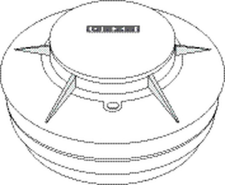 Produktbild Geze Rauchmelder RM 1003/24V DC 112877 M.Sockel für RWA