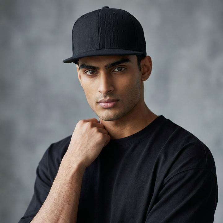 Image du produit Mitchell & Ness Liberty Fitted Cap - BLANK noir