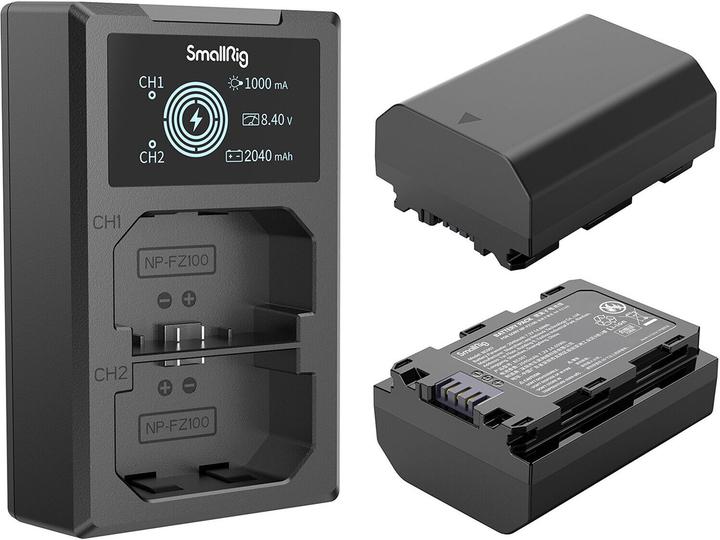 Actual product image SmallRig 3824 NP-FZ100 Kit (Camera battery)