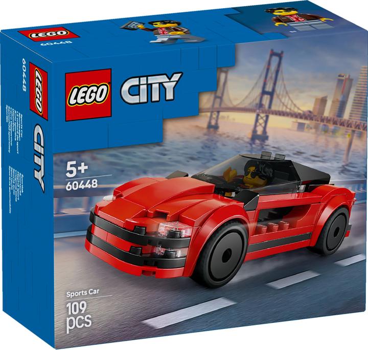 Immagine prodotto LEGO Roter Sportwagen (60448, LEGO City)
