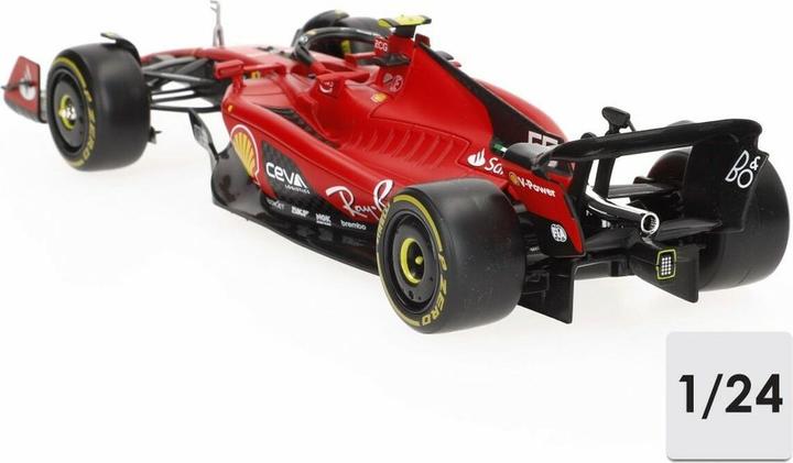 Productafbeelding No Name Bburago Diecast 1:24 Formule Racing Ferrari SF-23 Carlos Sainz #55 met coureur figuurtje leeftijden