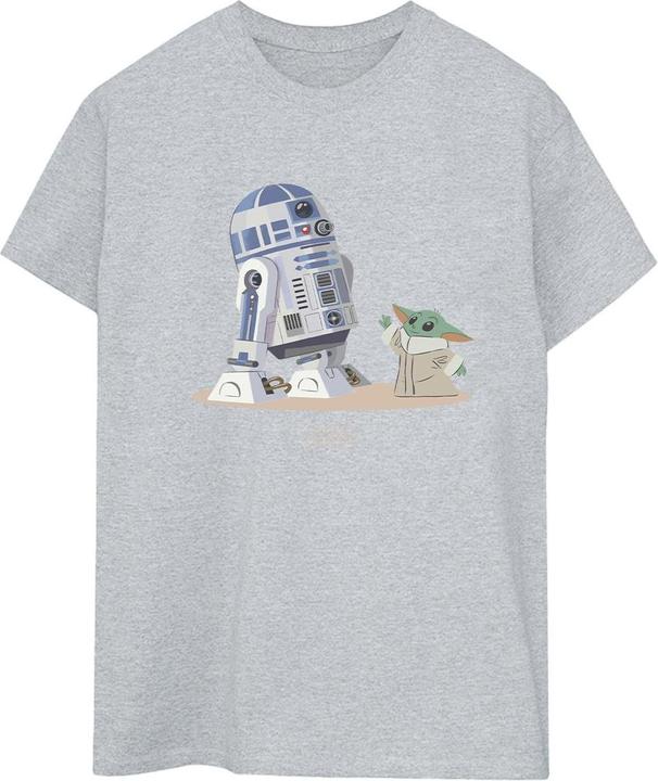 Produktbild Star Wars The Mandalorian R2D2 And Grogu TShirt (XL)