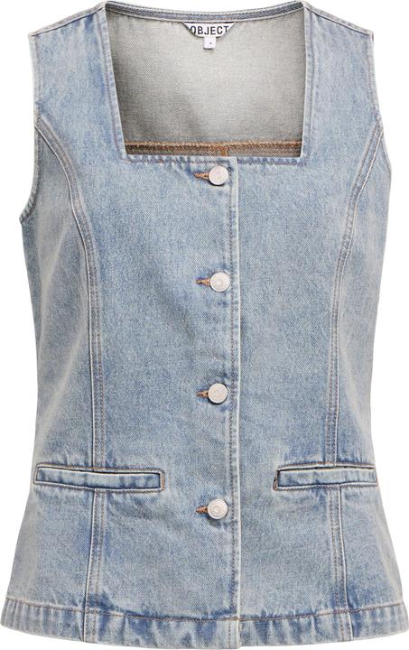 Produktbild Object Karreeausschnitt Jeansweste (S)