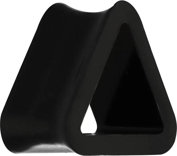 Immagine prodotto Star Piercing Triangolo a tunnel di carne nero (senza ottone, Silicone)