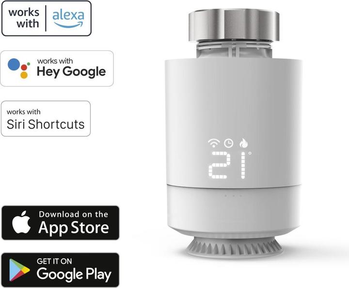 Actual product image Hama Smart radiator thermostat