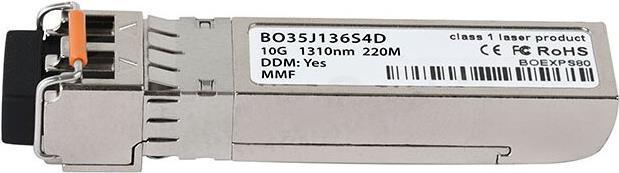 Actual product image BlueOptics Compatible Juniper 740-021310 © BO35J136S4D SFP+ Transceiver, LC-Duplex, 10GBASE-LRM, Multimode Fib